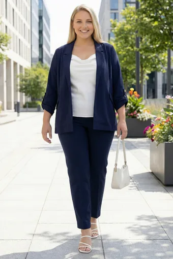 Svetlo siva blazer