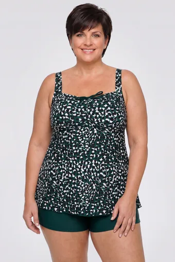 Zelene kopalke s črno-belim leopardjim vzorcem