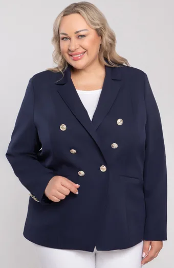 Formalna temno modra jakna
