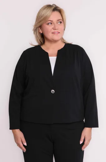 Elegantna črna jakna