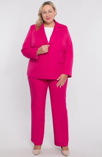 Elegantna obleka v barvi fuksije