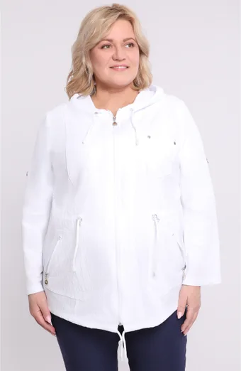 Tanka bela jakna