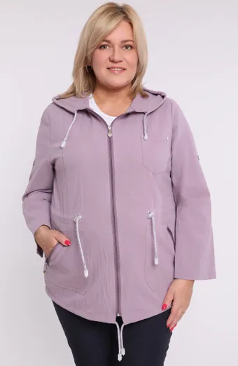 Lila tanka jakna