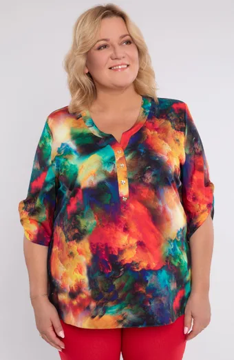 Barvita bluza
