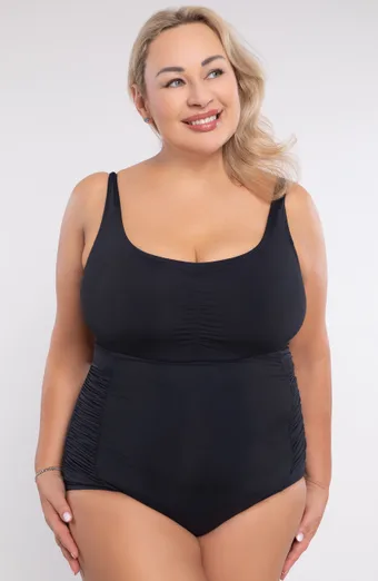 Enodelne črne kopalke