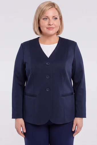 Klasična temno modra blazer