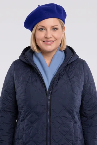 Modra baretka iz plavice