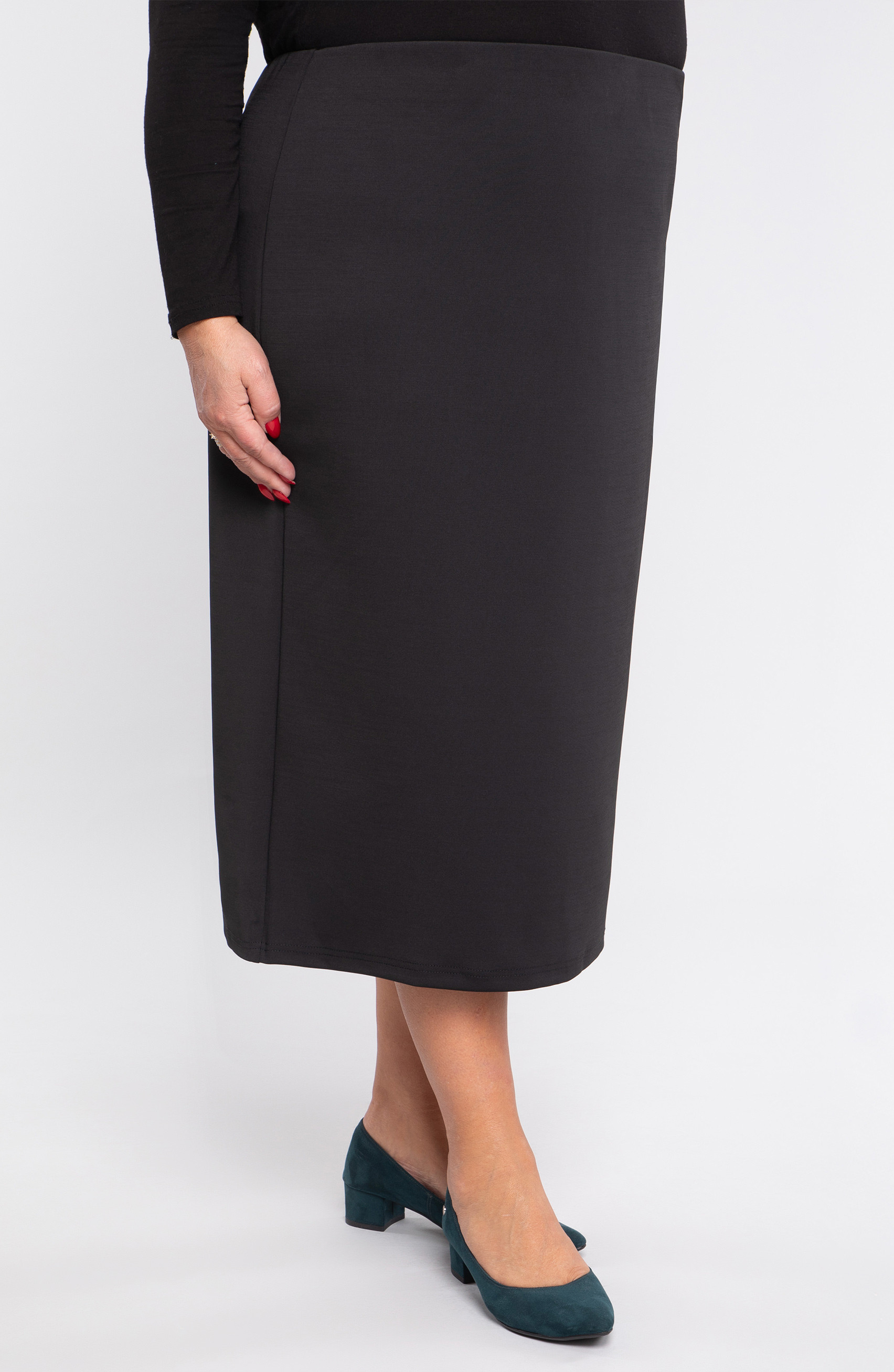 Elegantno črno krilo